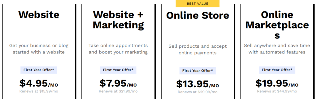 web.com pricing